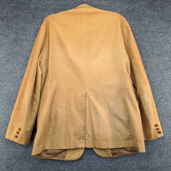 Levi's Sportwear Men's Blazer Jacket Brown 44R Long Sleeve Two-Button Vintage - Picture 5 of 13